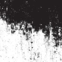 A black and white abstract grunge texture with noise, featuring distressed particles and dust, creating a chaotic and worn-out look vector