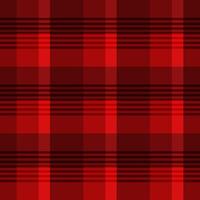 red tartan plaid texture with fine stripes pattern background vector