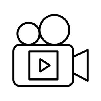 Camera Essentials Icon vector