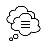Message Bubble Icon Design vector