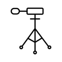 Tripod Tools Icon vector