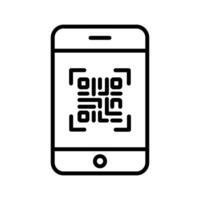 Scanning App Icon Design vector