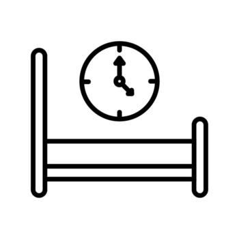 Bedtime Routine Icon vector