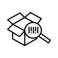 QR Code Scan Icon Design vector