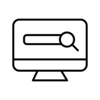Search Engine Icon Design vector