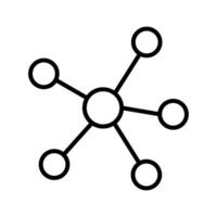 Networking Icon Design vector