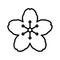 Blossom Icon Design vector