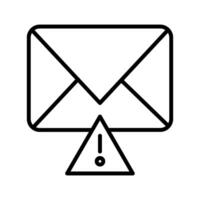 Message Alert Icon vector