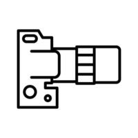 DSLR Essentials Icon vector