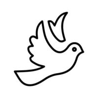 Dove of Peace Icon vector