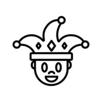 Clown Icon Design vector
