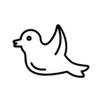 Bird Icon Design vector