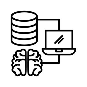 Big Data Icon vector