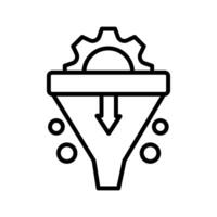 Conversion Rate Icon Design vector