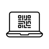 QR Code Scanner App Icon Design vector