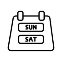Weekend Getaway Icon vector