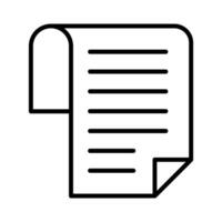 Document Icon Design vector