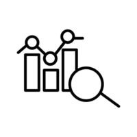Data Analytics Icon Design vector