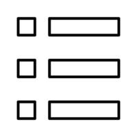 Menu Icon Design vector