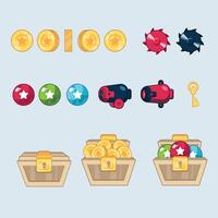 Platform Game Assets vector