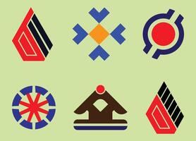 Unique logos for companies are preferred by everyone vector