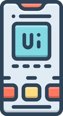 Color icon for user interface