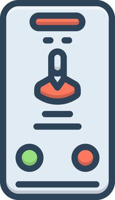 Color icon for call