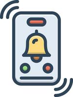 Color icon for ring vector