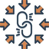 Color icon for constraint vector