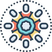Color icon for unity vector