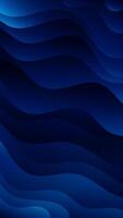 Modern dark blue gradient wave background, perfect for adding depth and sophistication to any social media, ad, or presentation design vector