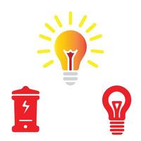 blub icon power vector