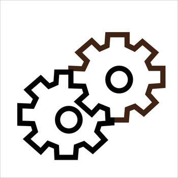 esencial técnico íconos conjunto un colección de limpiar y preciso iconos, Perfecto para mejorando tu relacionado con la tecnología diseños y interfaces vector