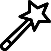 magic wand illustration design vector