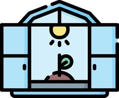 greenhouse illustration design vector
