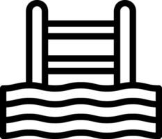swimming pool illustration design vector