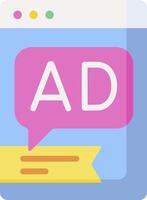 Advertisement illustration design vector