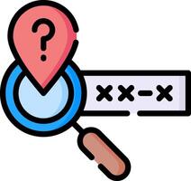 tracking illustration design vector