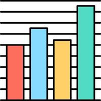 bar graph illustration design vector