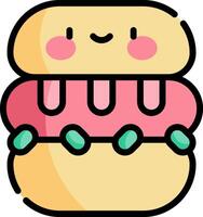 choripan illustration design vector