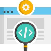 code review illustration design vector