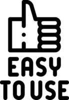 easy to use illustration design vector