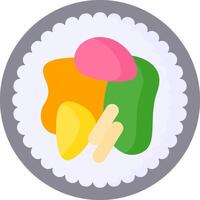 gimbap illustration design vector