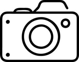 a camera icon on a white background vector