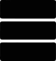 a set of four black rectangular stickers vector