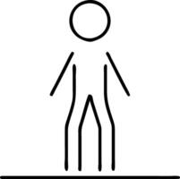 a man standing in front of a white background vector
