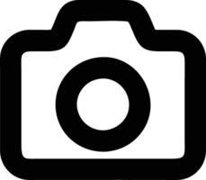 a camera icon on a white background vector