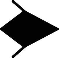 a black and white image of a triangle vector