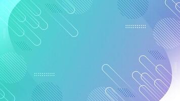 Abstract Modern and Colorful Gradient Background with Technology Concept. Vibrant Creative Banner Design vector