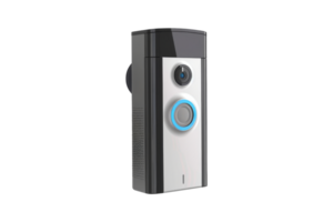 Smart Doorbell with Camera and Button png
